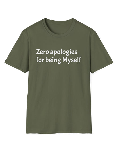 Load image into Gallery viewer, 'Zero Apologies for Being Myself' Graphic T-Shirt
