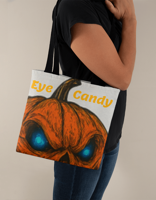 Load image into Gallery viewer, Halloween Candy Tot Bag
